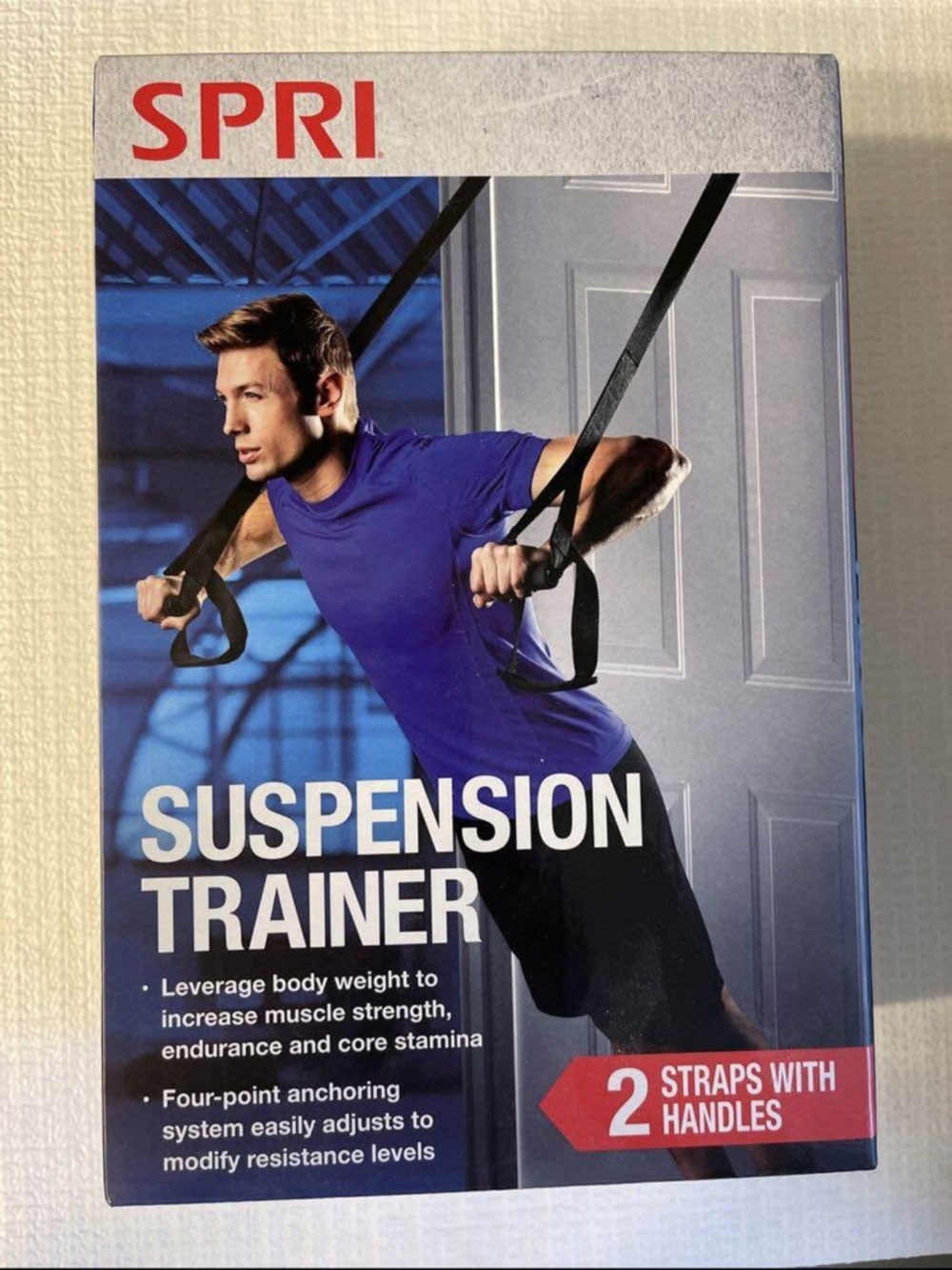 SPRI Suspension Trainer - Black